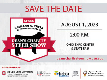 Dean's Charity Steer Show